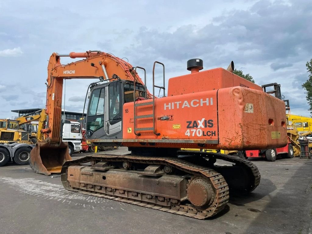 Kettenbagger van het type Hitachi ZX 470 LCH-3 Track Excavator 50T. Good Condition, Gebrauchtmaschine in 'S-Hertogenbosch (Foto 4)