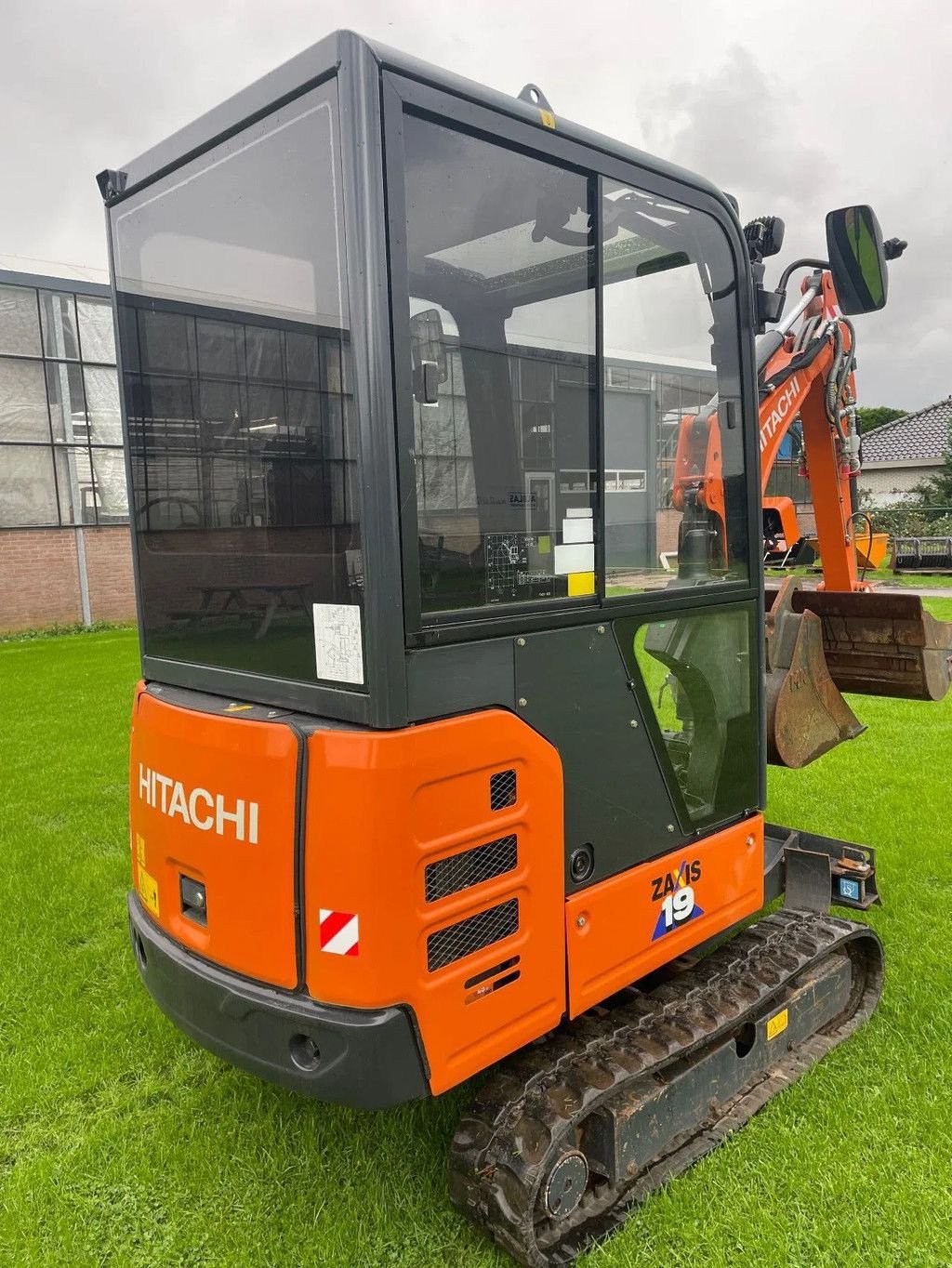 Kettenbagger typu Hitachi ZX19U graafmachine 2022 met 487 uur Nieuwstaat!, Gebrauchtmaschine w Kwintsheul (Zdjęcie 5)