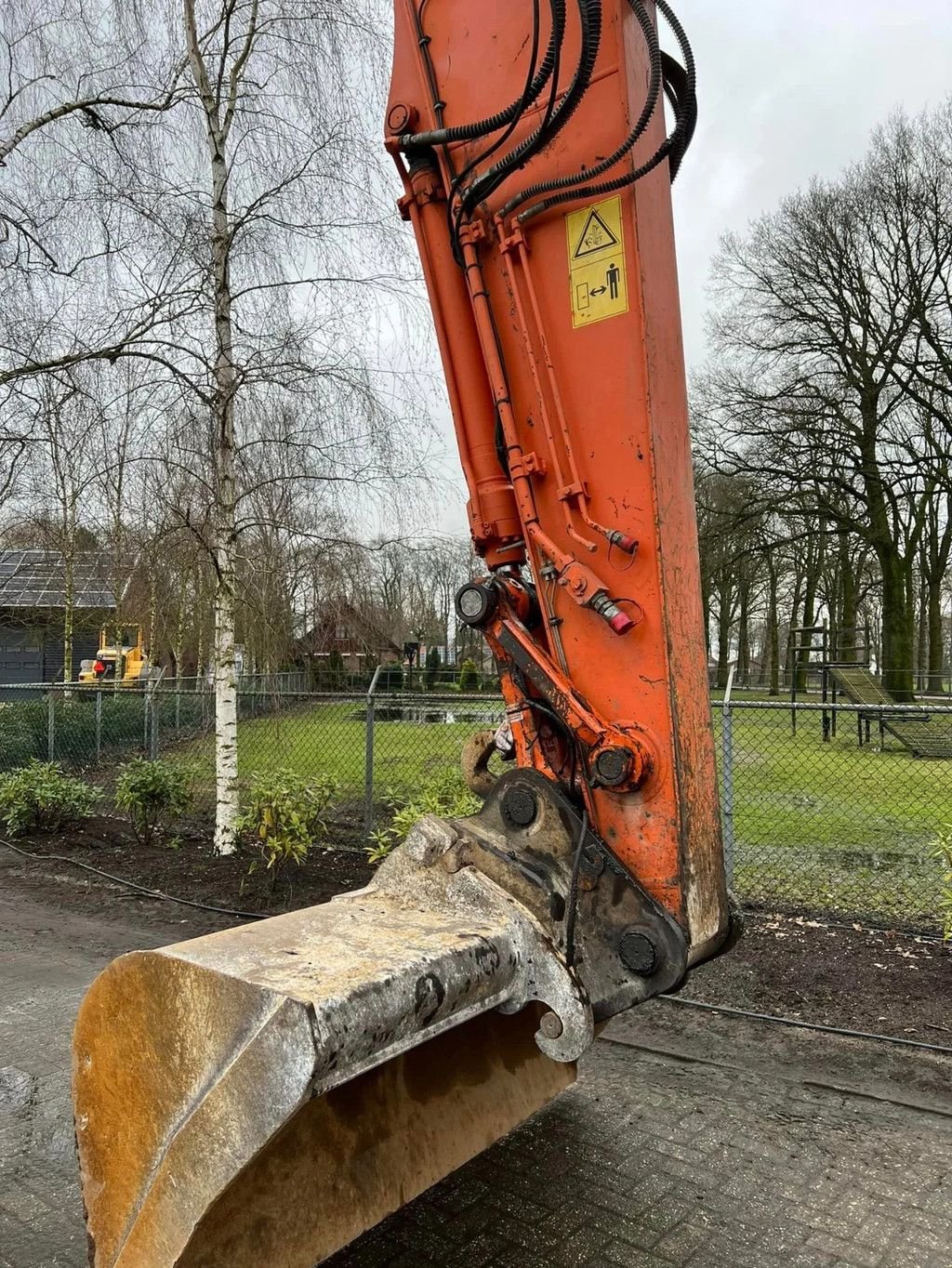 Kettenbagger van het type Hitachi ZX210LC Rupskraan CW, Gebrauchtmaschine in Harskamp (Foto 10)