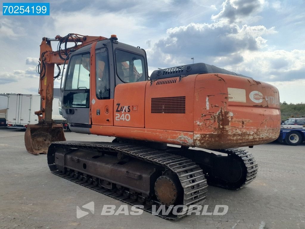 Kettenbagger Türe ait Hitachi ZX240 ISUZU 6 CYLINDER!, Gebrauchtmaschine içinde Veghel (resim 2)