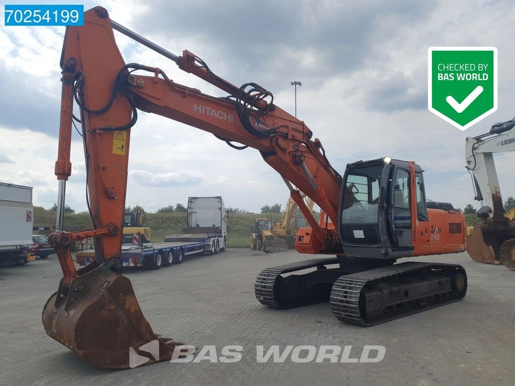 Kettenbagger del tipo Hitachi ZX240 ISUZU 6 CYLINDER!, Gebrauchtmaschine In Veghel (Immagine 1)