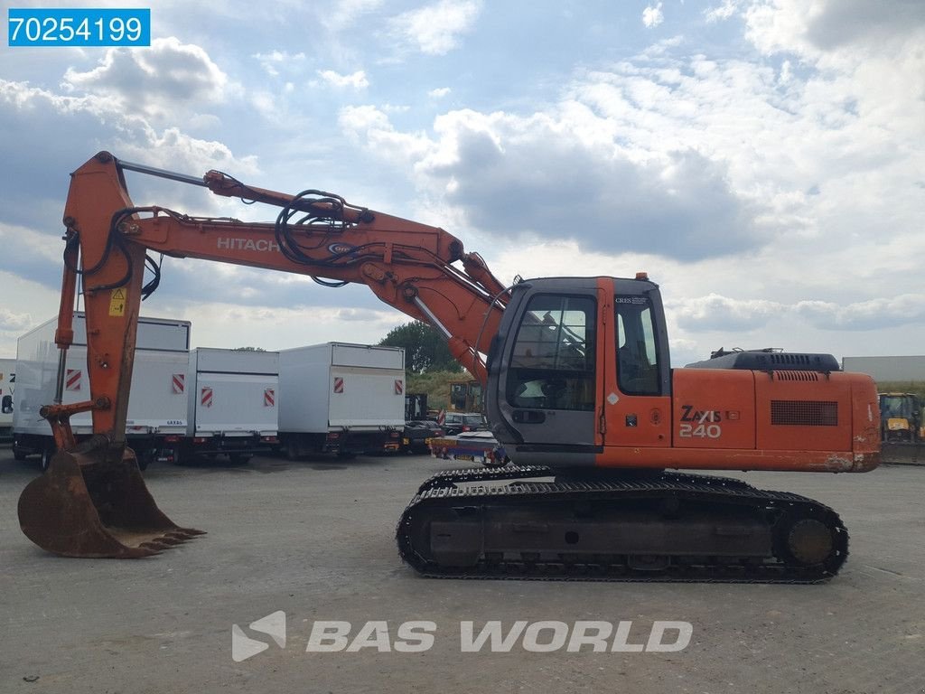 Kettenbagger Türe ait Hitachi ZX240 ISUZU 6 CYLINDER!, Gebrauchtmaschine içinde Veghel (resim 3)