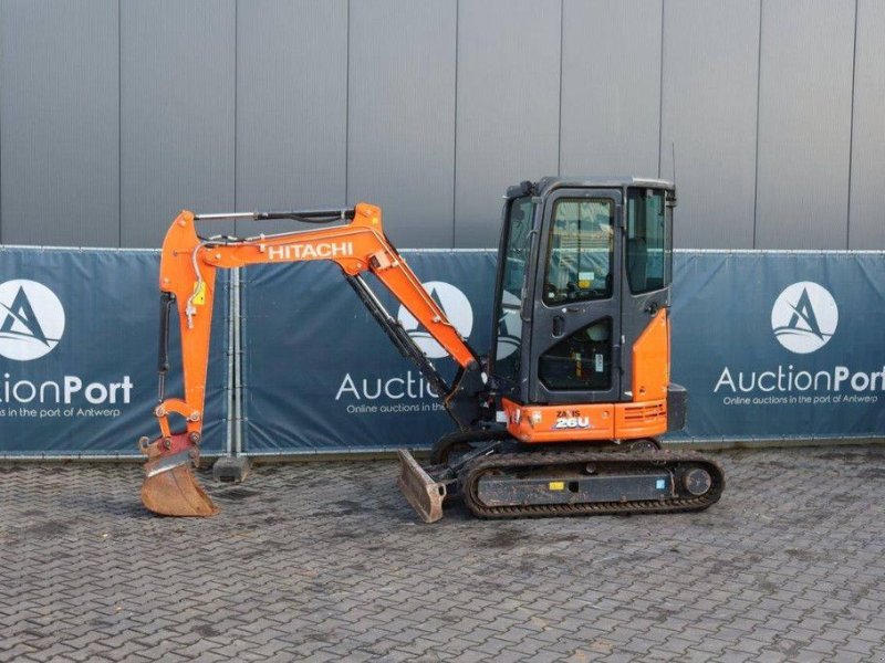 Kettenbagger tipa Hitachi ZX26U-6 CR, Gebrauchtmaschine u Antwerpen (Slika 1)