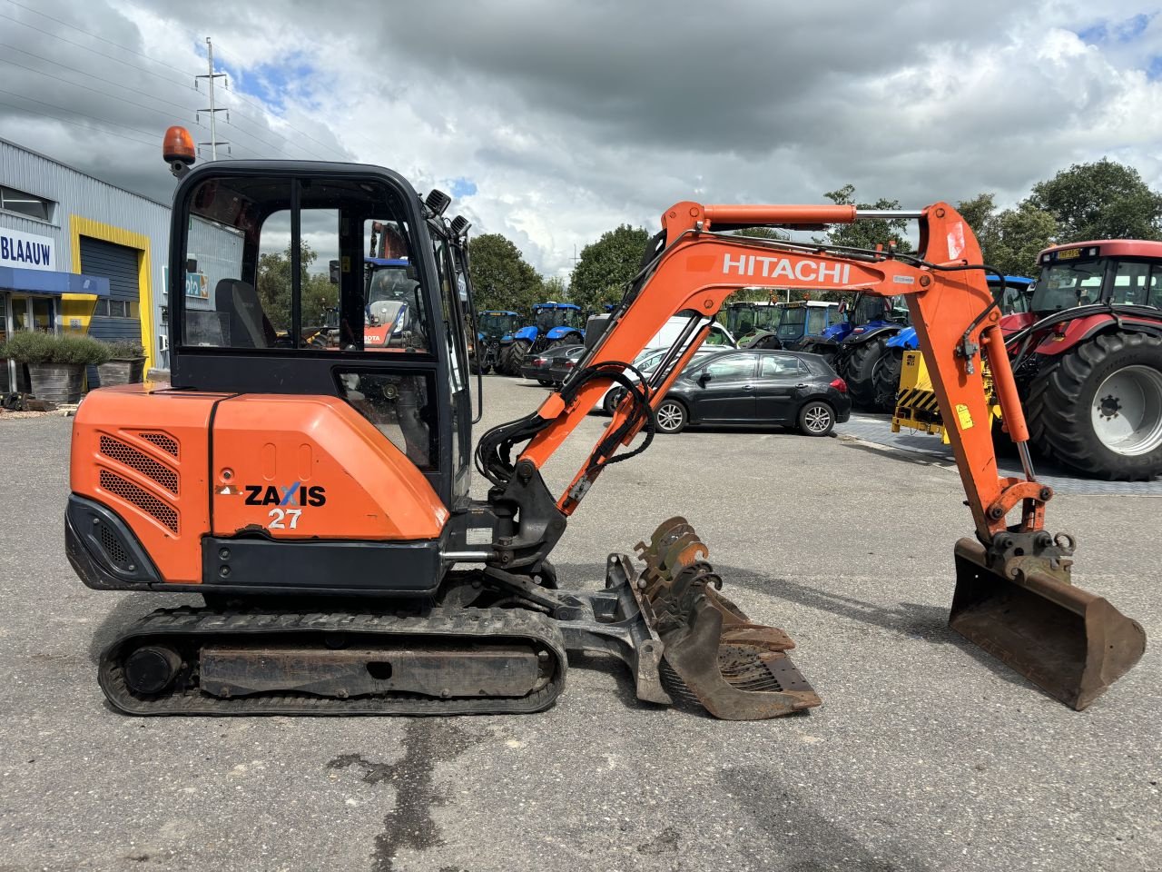 Kettenbagger typu Hitachi ZX27-3, Gebrauchtmaschine w Heerenveen (Zdjęcie 6)