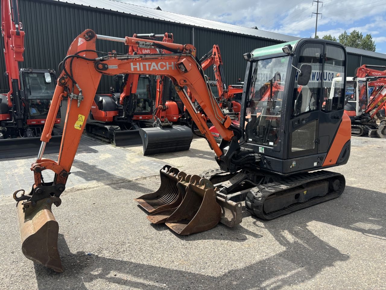 Kettenbagger Türe ait Hitachi ZX27-3, Gebrauchtmaschine içinde Heerenveen (resim 1)