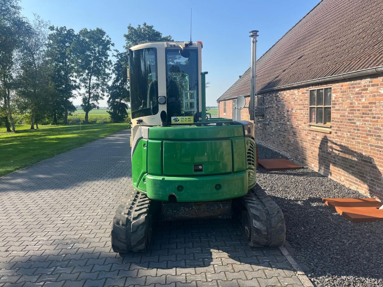 Kettenbagger van het type Hitachi ZX52U-3CLR, Gebrauchtmaschine in Nijelamer (Foto 3)