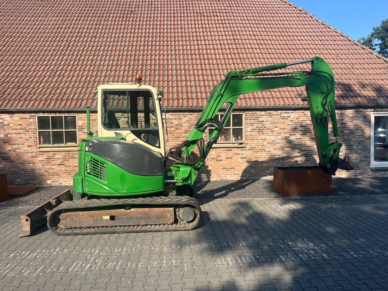 Kettenbagger del tipo Hitachi ZX52U-3CLR, Gebrauchtmaschine en Nijelamer (Imagen 2)