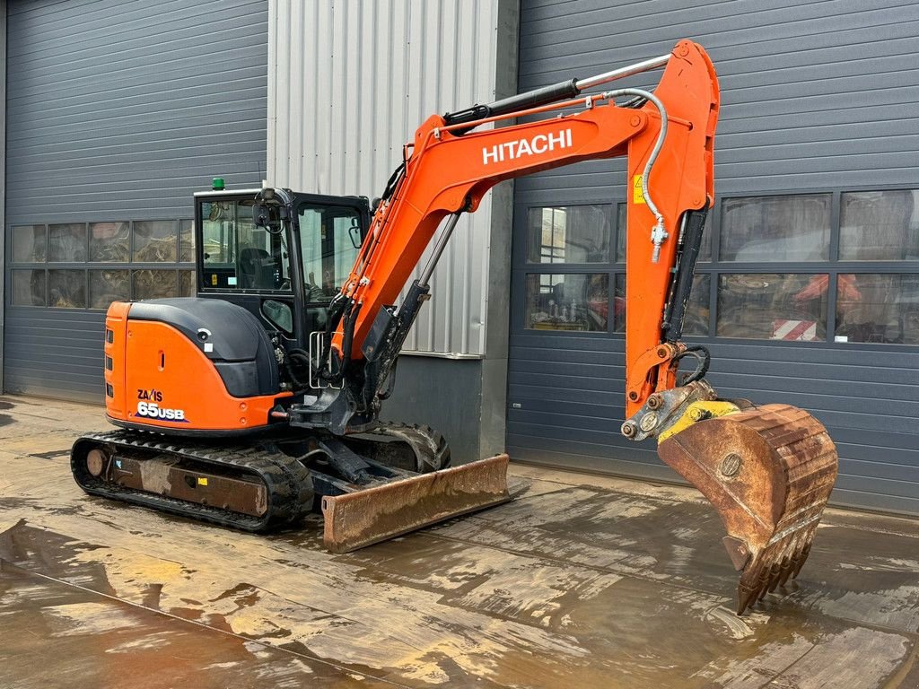 Kettenbagger typu Hitachi ZX65USB-6 CLP, Gebrauchtmaschine w Velddriel (Zdjęcie 8)