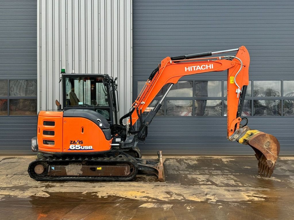 Kettenbagger typu Hitachi ZX65USB-6 CLP, Gebrauchtmaschine w Velddriel (Zdjęcie 7)