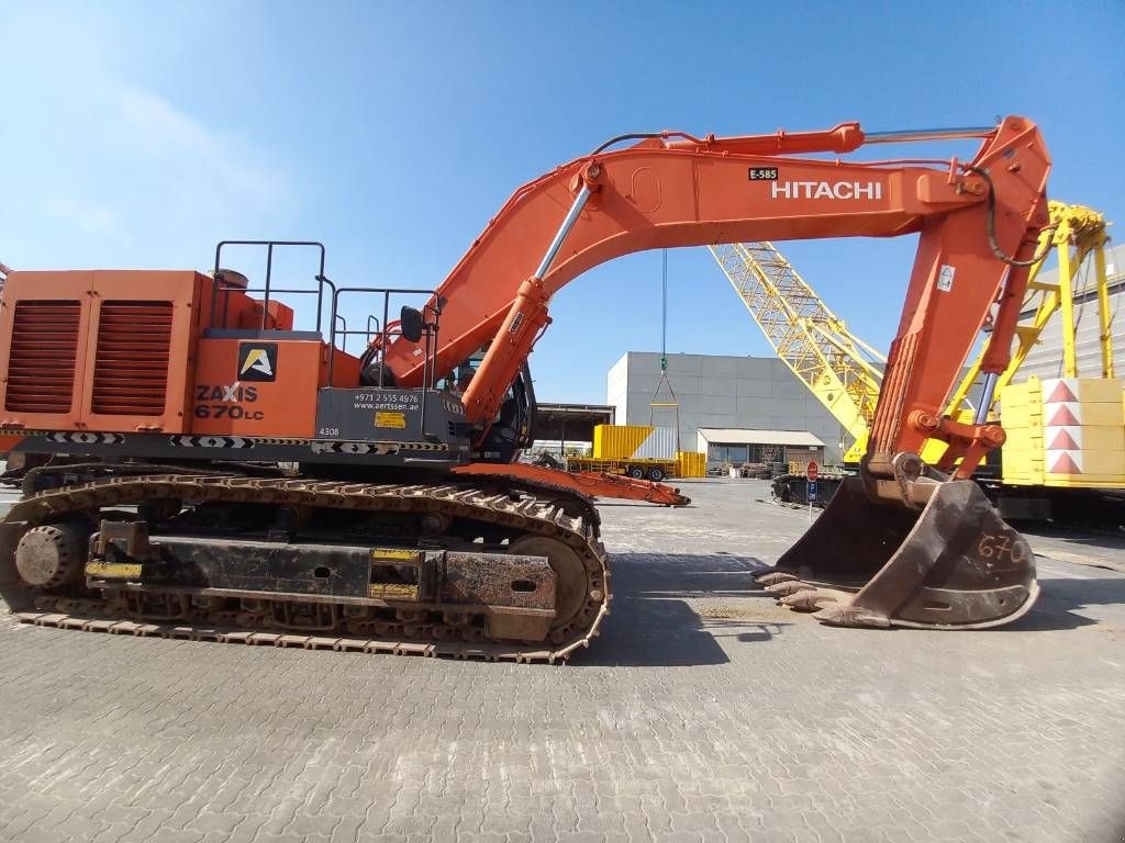 Kettenbagger del tipo Hitachi ZX670-5G reach (Abu Dhabi), Gebrauchtmaschine en Stabroek (Imagen 7)