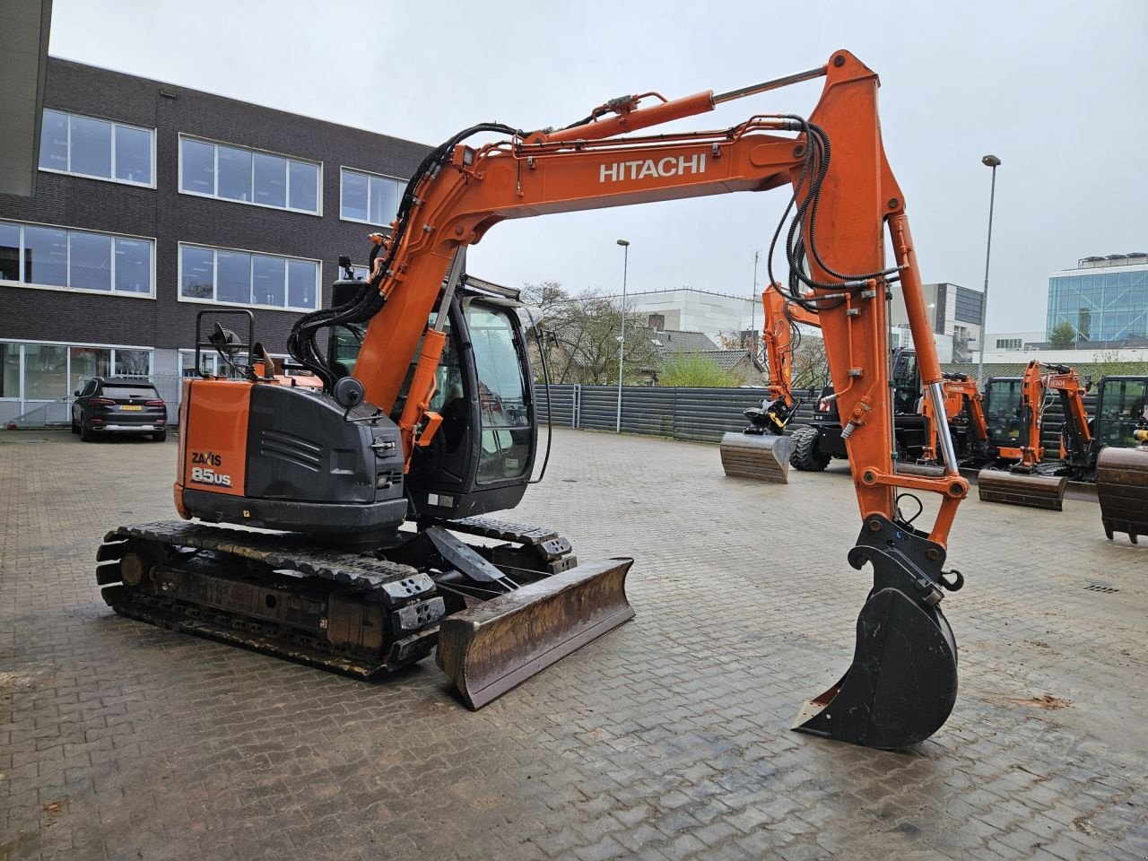 Kettenbagger a típus Hitachi ZX85US-6, Gebrauchtmaschine ekkor: Veldhoven (Kép 4)