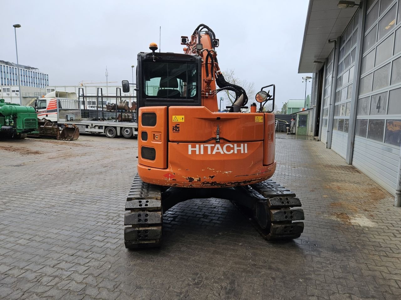 Kettenbagger van het type Hitachi ZX85US-6, Gebrauchtmaschine in Veldhoven (Foto 3)