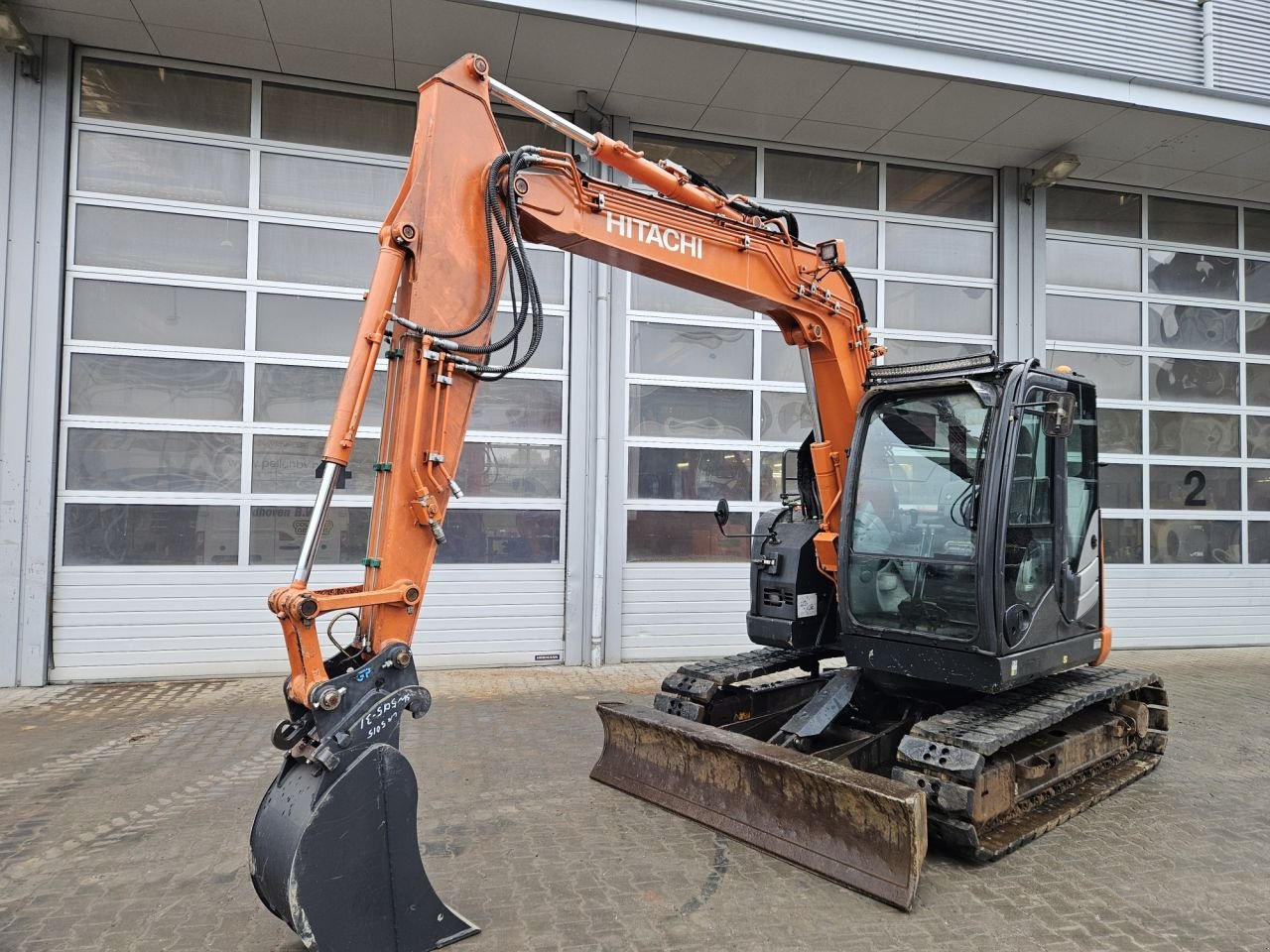 Kettenbagger van het type Hitachi ZX85US-6, Gebrauchtmaschine in Veldhoven (Foto 7)