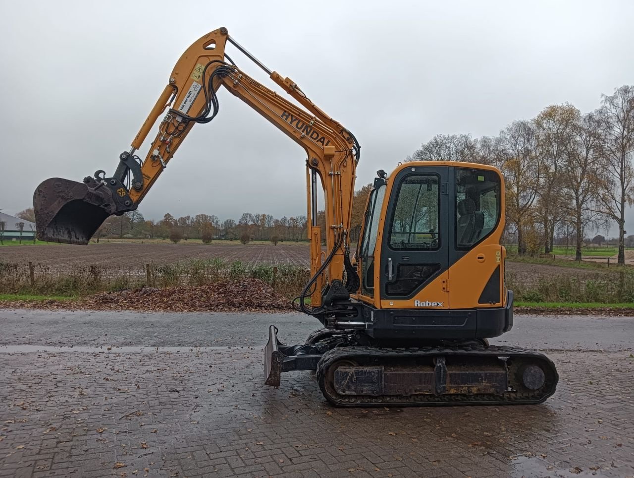 Kettenbagger типа Hyundai cr60-9a, Gebrauchtmaschine в Lunteren (Фотография 1)