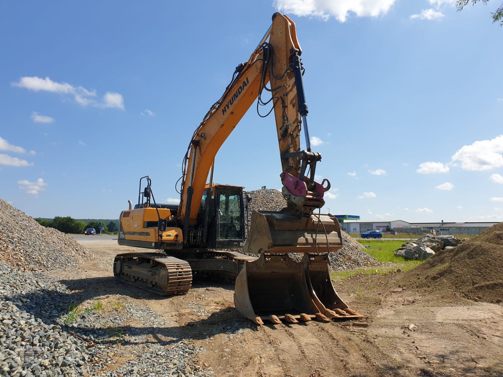 Kettenbagger des Typs Hyundai HX 220 L, Gebrauchtmaschine in Deutsch - Goritz (Bild 3)