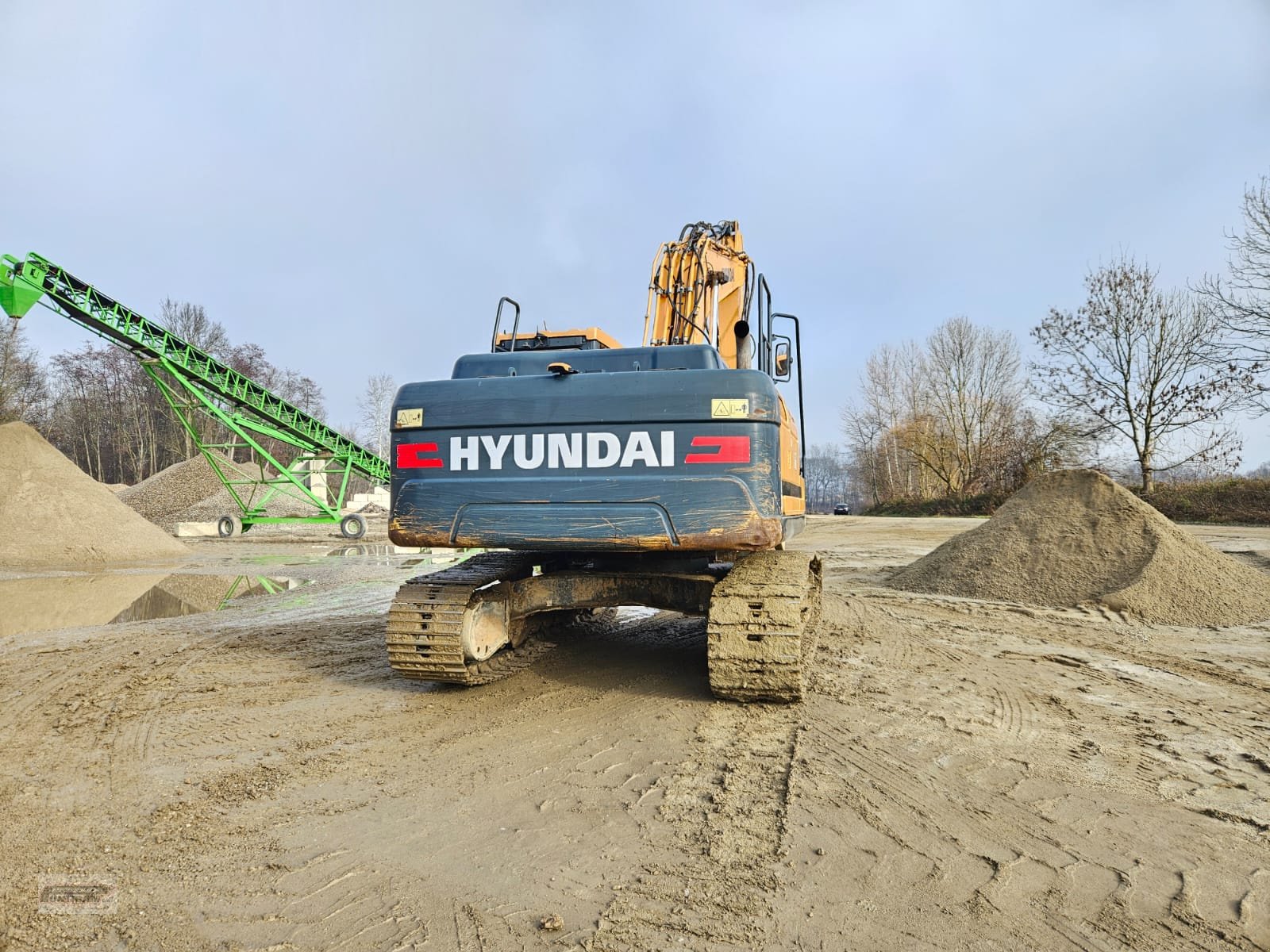 Kettenbagger от тип Hyundai HX 220 L, Gebrauchtmaschine в Deutsch - Goritz (Снимка 7)