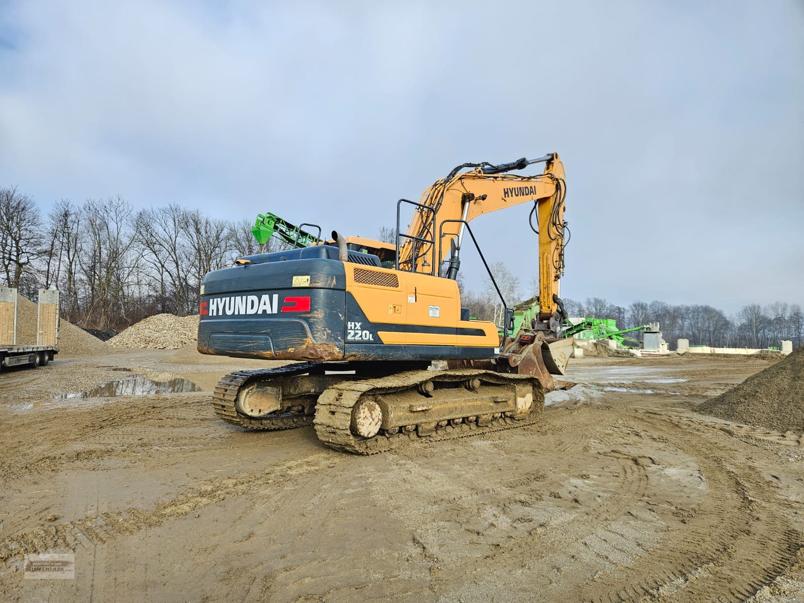 Kettenbagger typu Hyundai HX 220 L, Gebrauchtmaschine w Deutsch - Goritz (Zdjęcie 8)