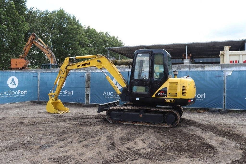 Kettenbagger типа Hyundai P55-7, Gebrauchtmaschine в Antwerpen (Фотография 3)