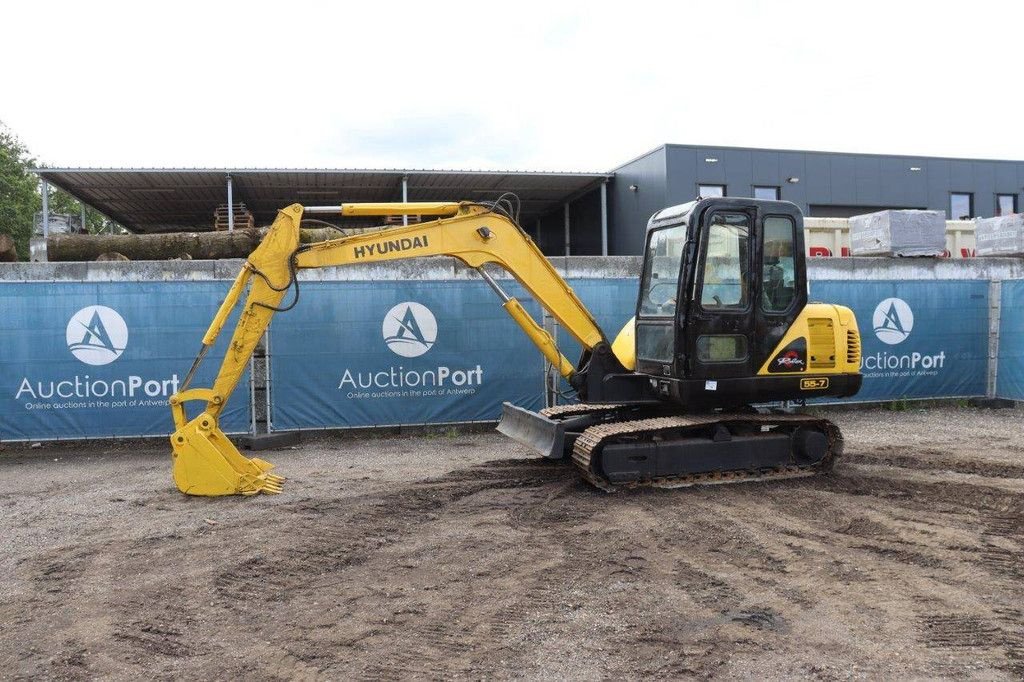 Kettenbagger typu Hyundai P55-7, Gebrauchtmaschine v Antwerpen (Obrázek 1)