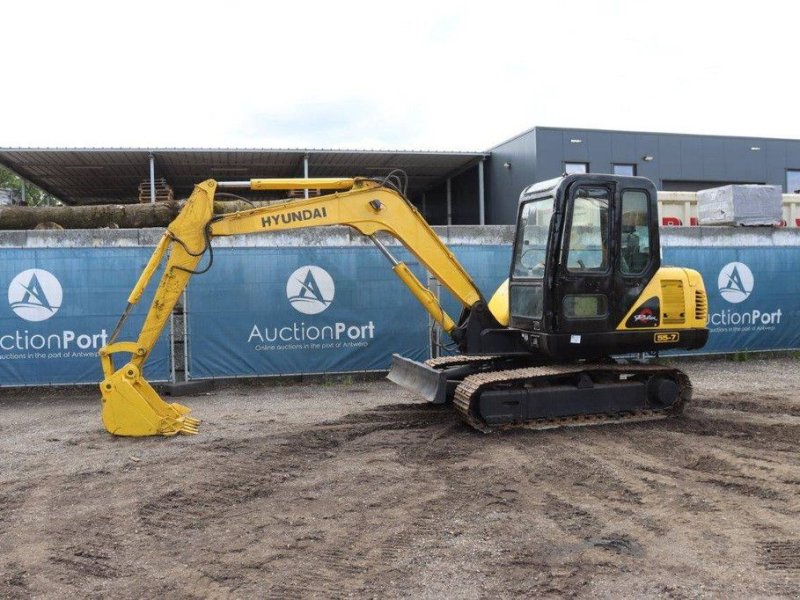 Kettenbagger typu Hyundai P55-7, Gebrauchtmaschine v Antwerpen (Obrázok 1)