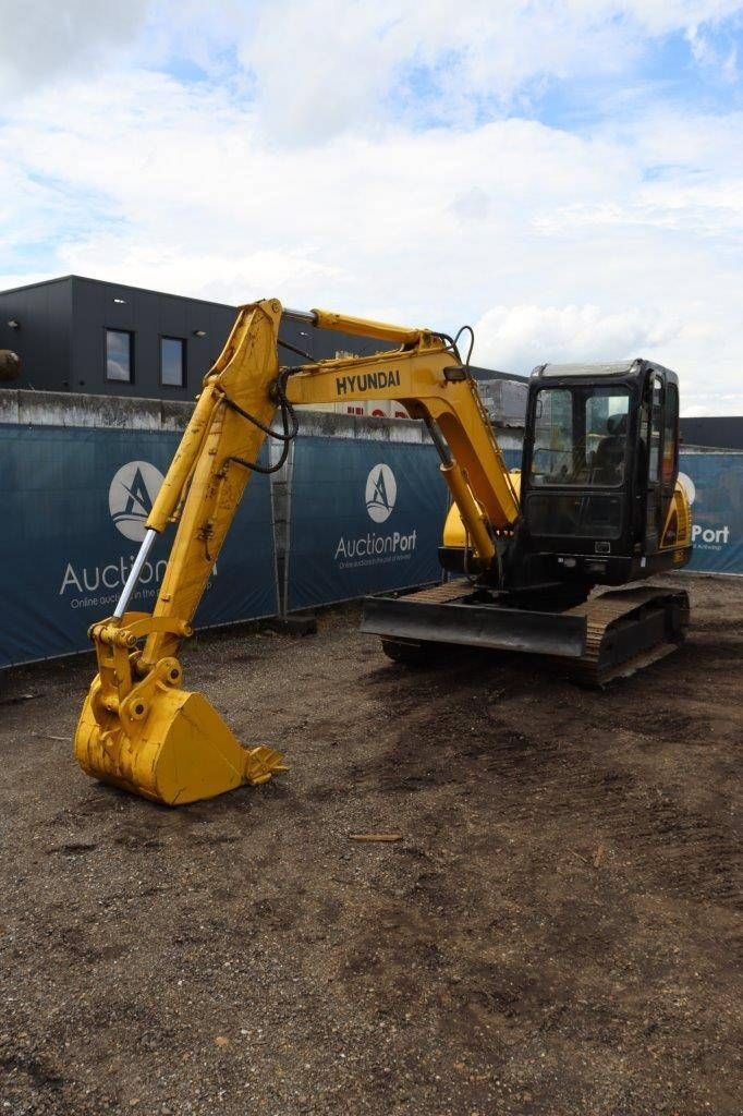 Kettenbagger typu Hyundai P55-7, Gebrauchtmaschine w Antwerpen (Zdjęcie 10)