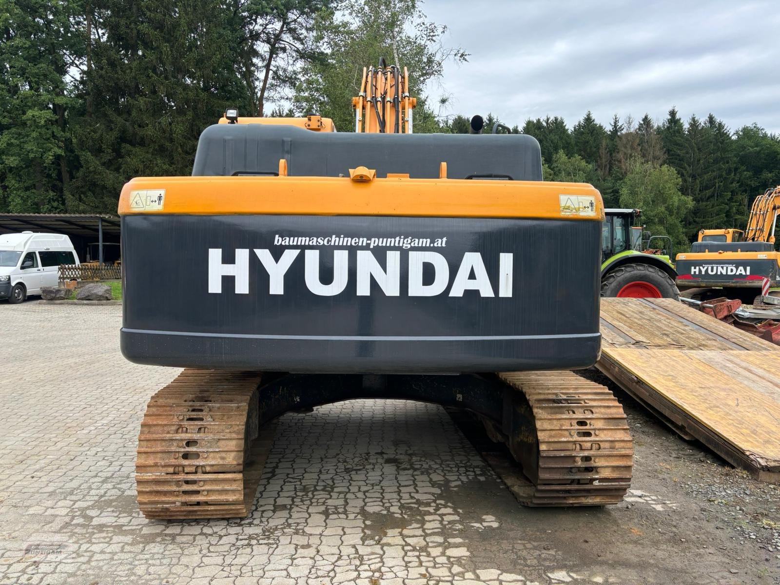 Kettenbagger typu Hyundai R 220 LC-9A, Gebrauchtmaschine w Deutsch - Goritz (Zdjęcie 7)