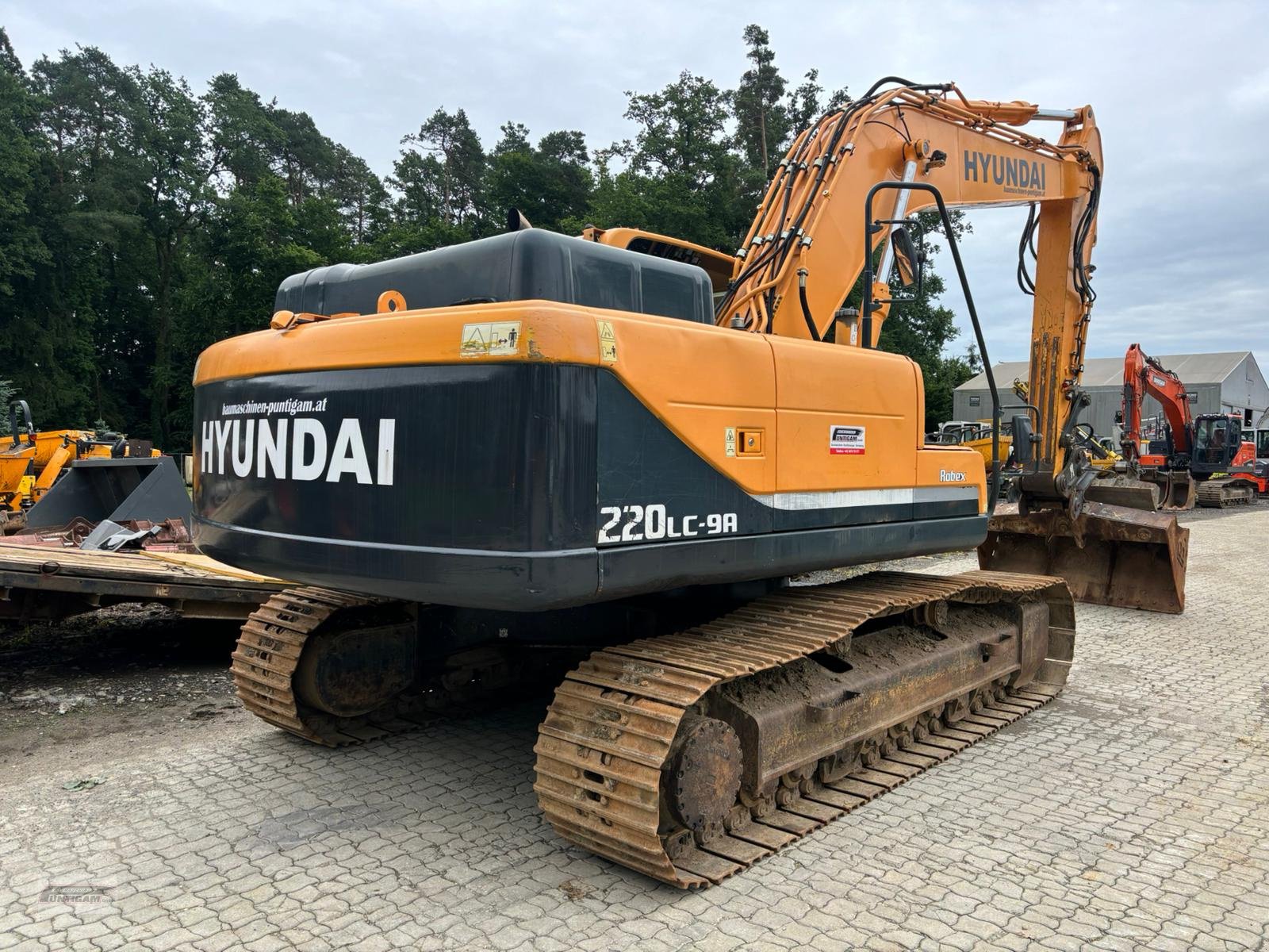 Kettenbagger tipa Hyundai R 220 LC-9A, Gebrauchtmaschine u Deutsch - Goritz (Slika 8)