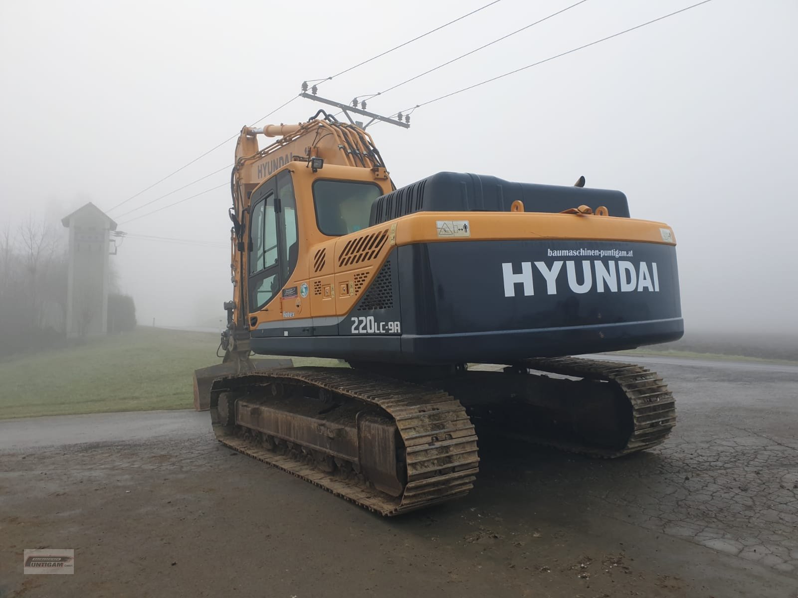 Kettenbagger van het type Hyundai R 220 LC-9A, Gebrauchtmaschine in Deutsch - Goritz (Foto 5)