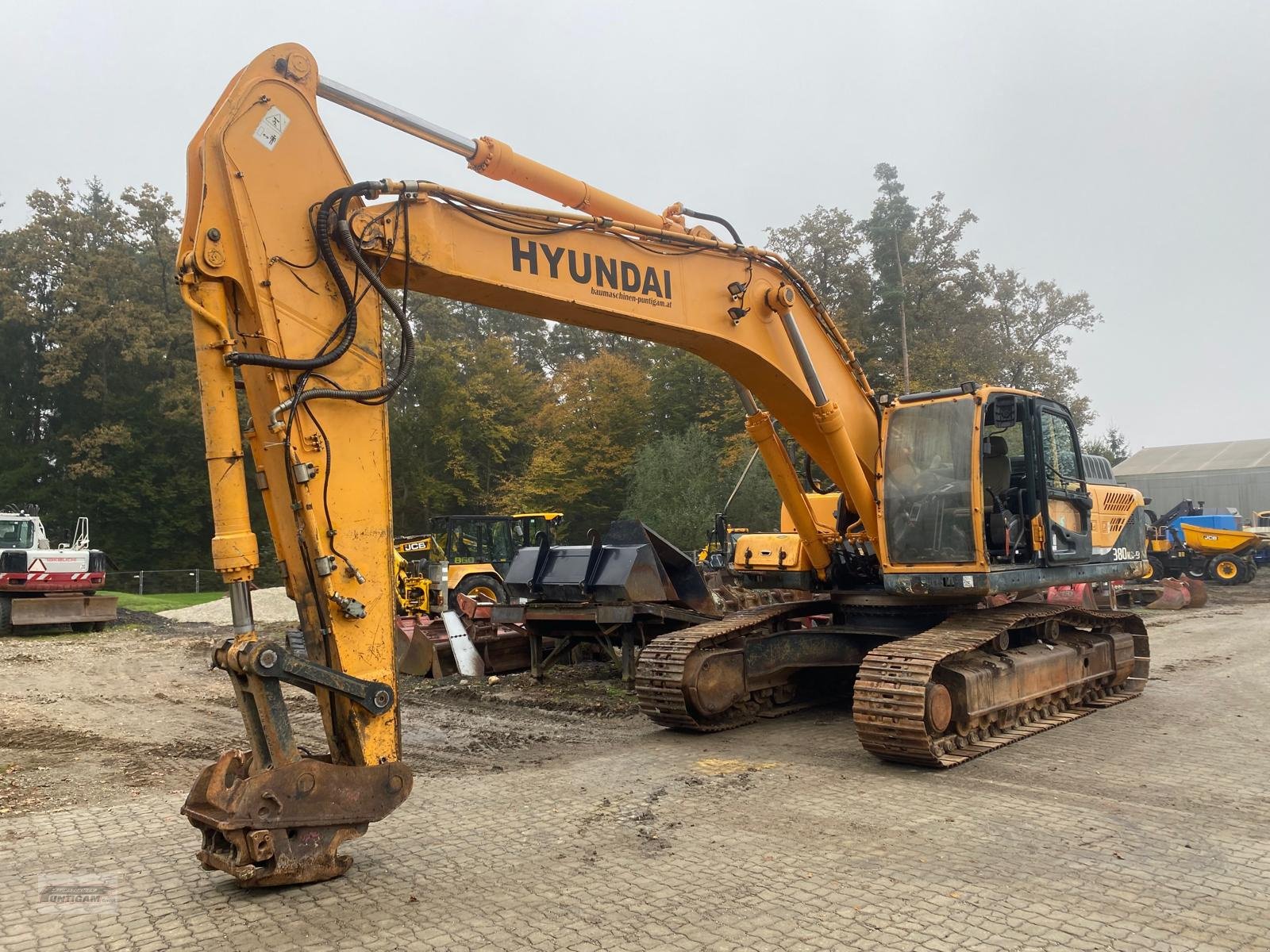 Kettenbagger типа Hyundai R 380 NLC-9, Gebrauchtmaschine в Deutsch - Goritz (Фотография 3)