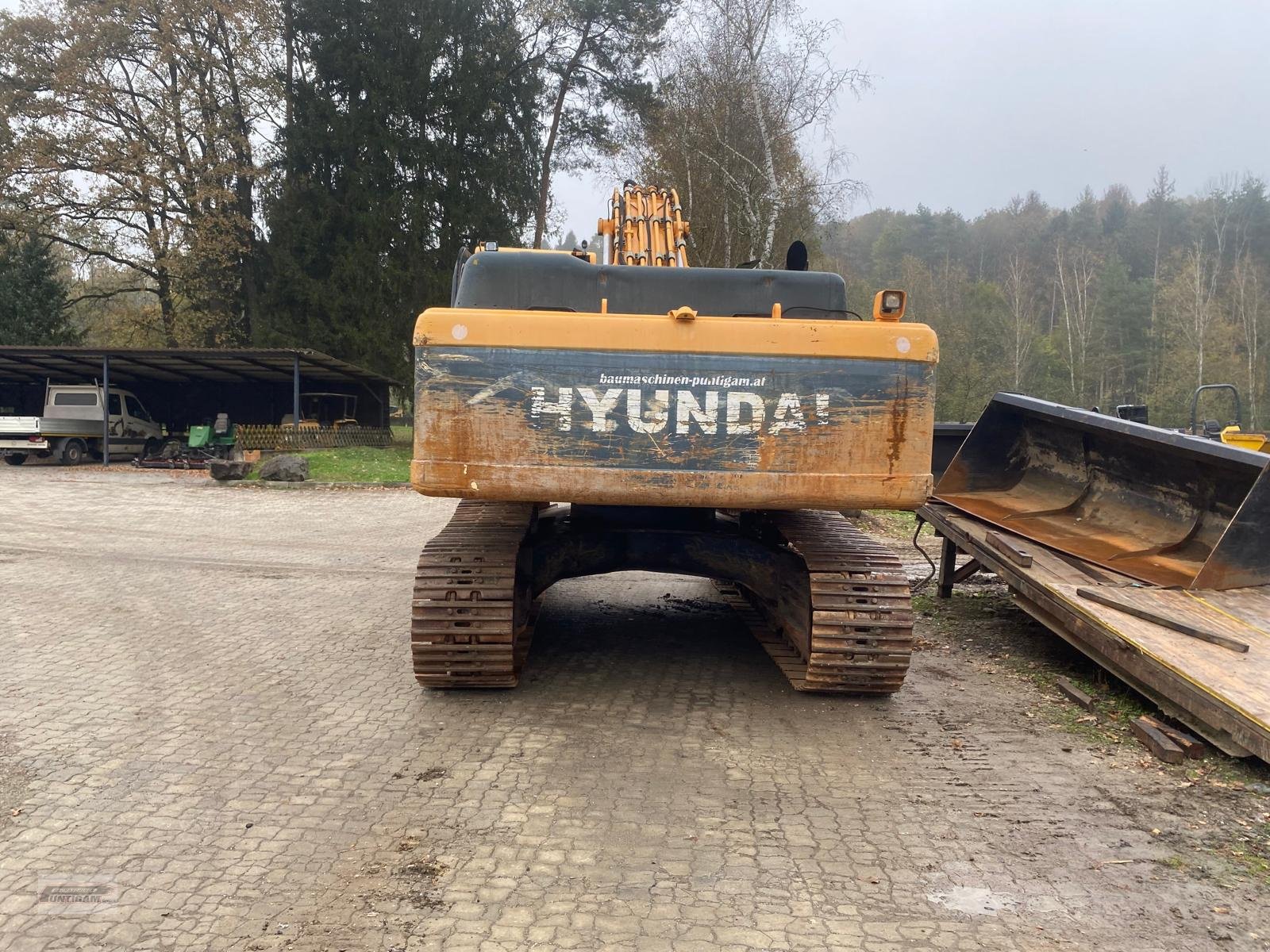 Kettenbagger van het type Hyundai R 380 NLC-9, Gebrauchtmaschine in Deutsch - Goritz (Foto 5)