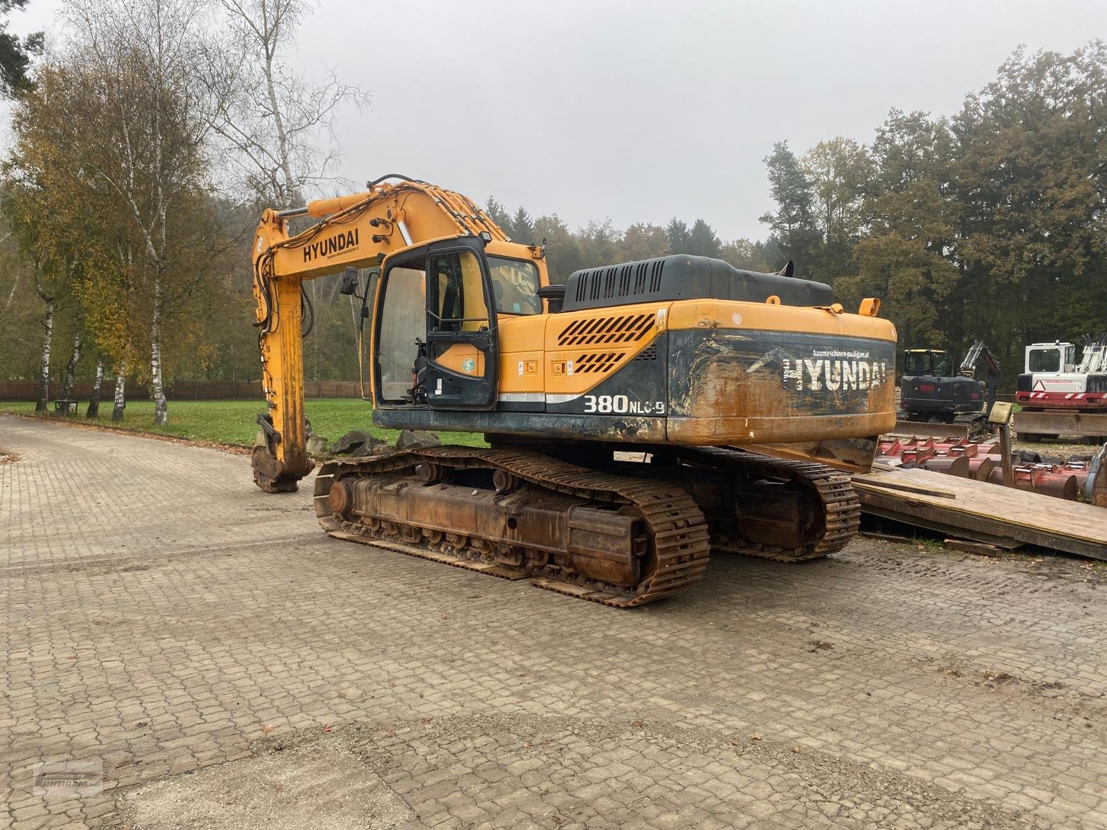 Kettenbagger del tipo Hyundai R 380 NLC-9, Gebrauchtmaschine In Deutsch - Goritz (Immagine 7)