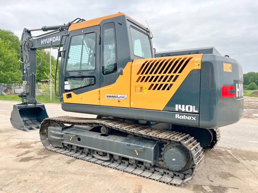 Kettenbagger Türe ait Hyundai R140L - New / Unused / 2024 Model, Gebrauchtmaschine içinde Veldhoven (resim 3)