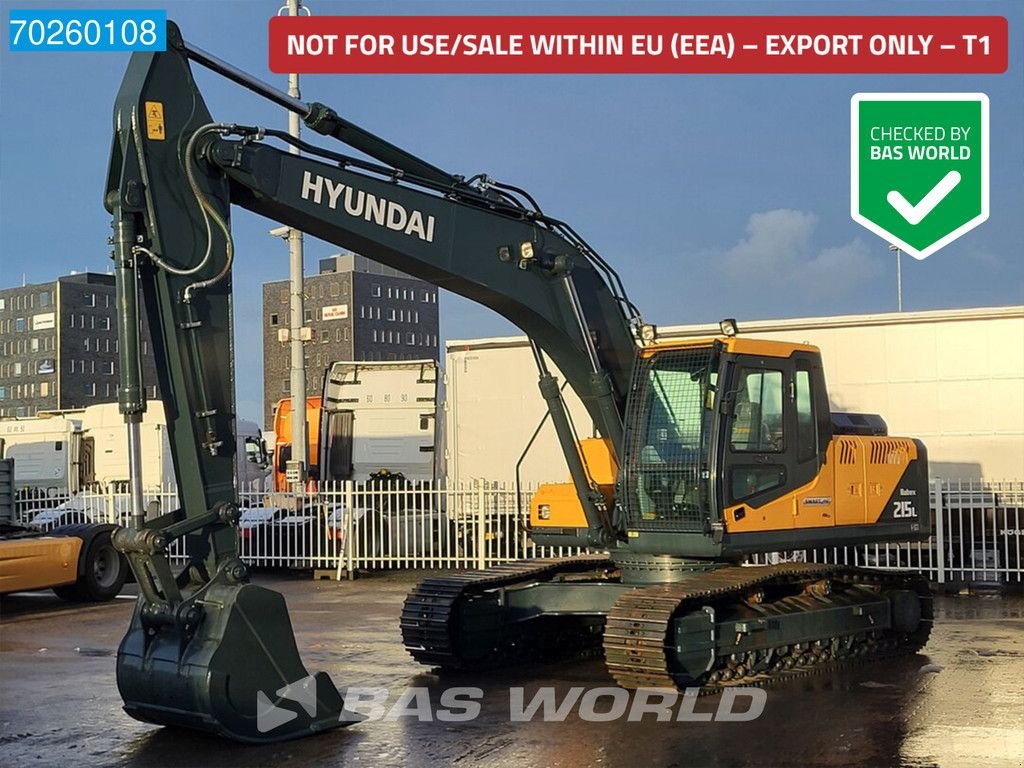 Kettenbagger a típus Hyundai R215 L 2.90 M STICK, Neumaschine ekkor: Veghel (Kép 1)