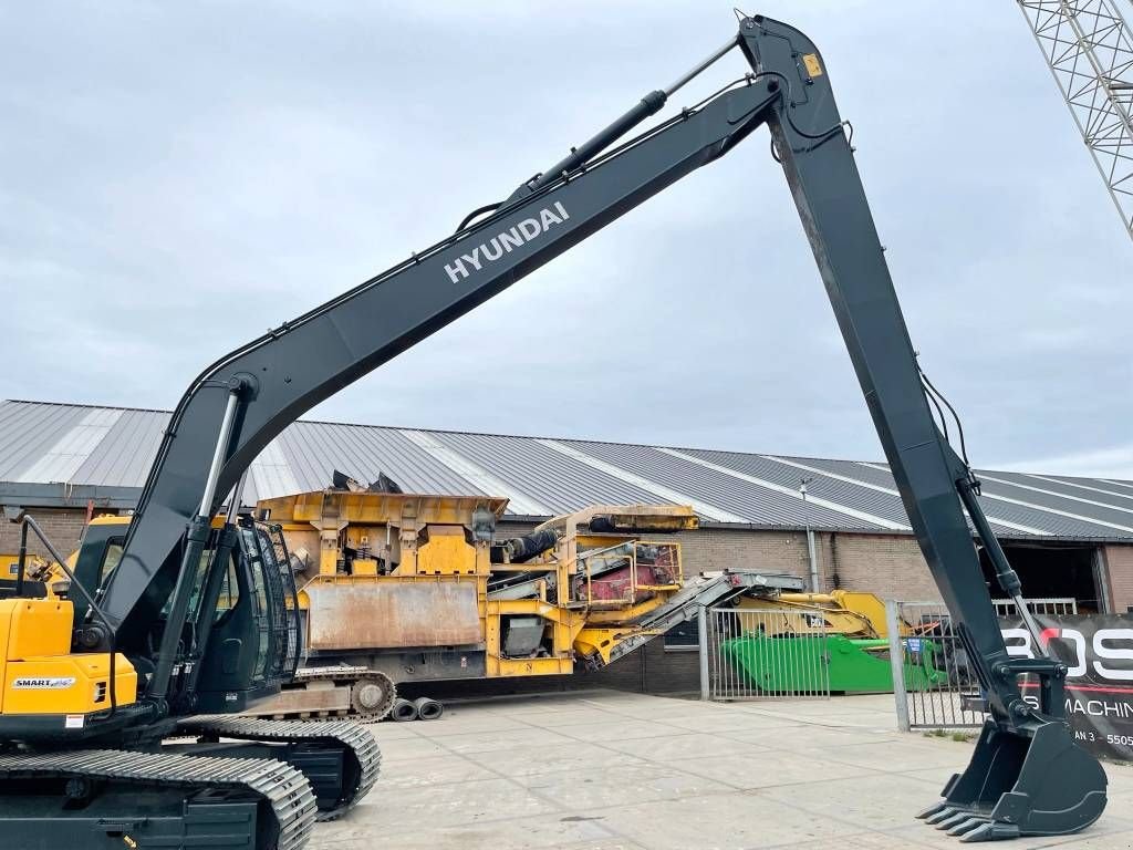 Kettenbagger van het type Hyundai R245LR 16 meter Long Reach, Neumaschine in Veldhoven (Foto 9)