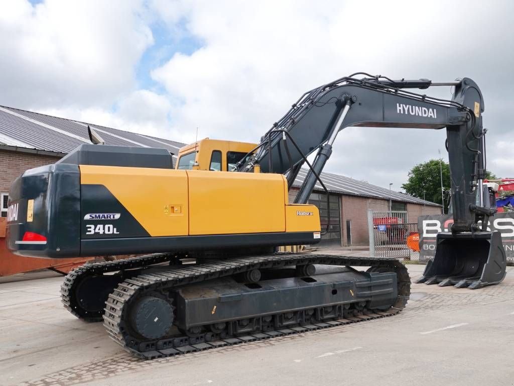 Kettenbagger Türe ait Hyundai R340 L - New / Unused / Hammer Lines, Gebrauchtmaschine içinde Veldhoven (resim 5)