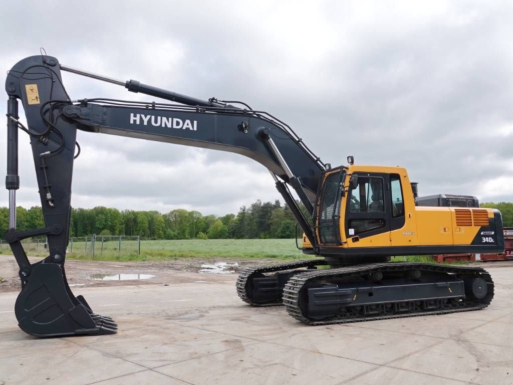 Kettenbagger del tipo Hyundai R340 L - New / Unused / Hammer Lines, Gebrauchtmaschine In Veldhoven (Immagine 2)