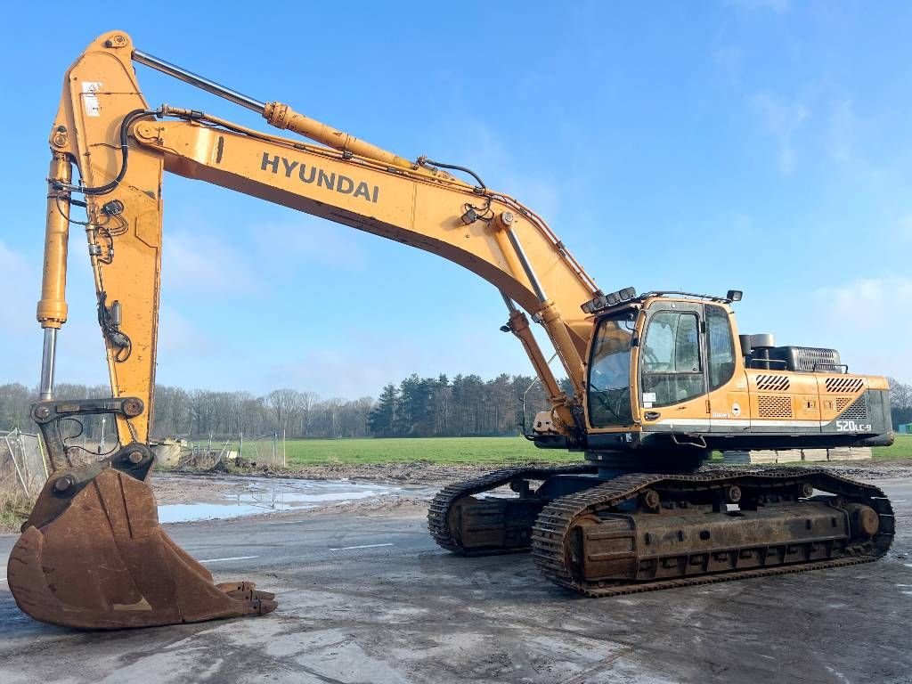 Kettenbagger du type Hyundai R520LC-9 Good Working Condition / CE, Gebrauchtmaschine en Veldhoven (Photo 2)