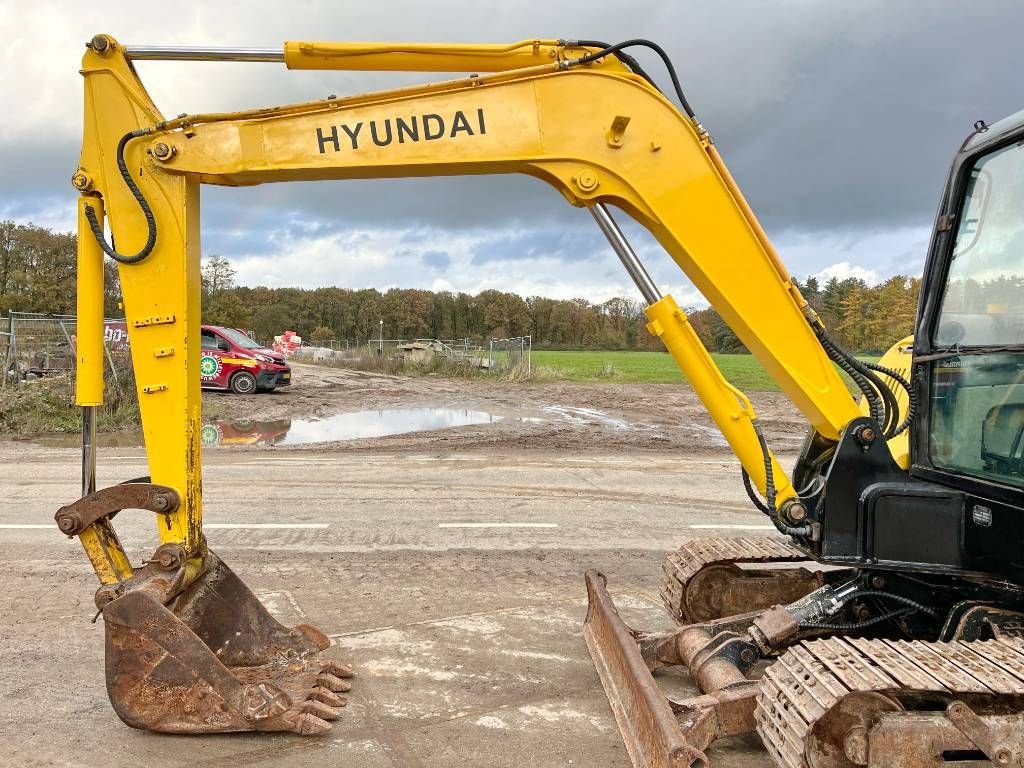 Kettenbagger typu Hyundai R55-7 - Good Working Condition, Gebrauchtmaschine w Veldhoven (Zdjęcie 9)