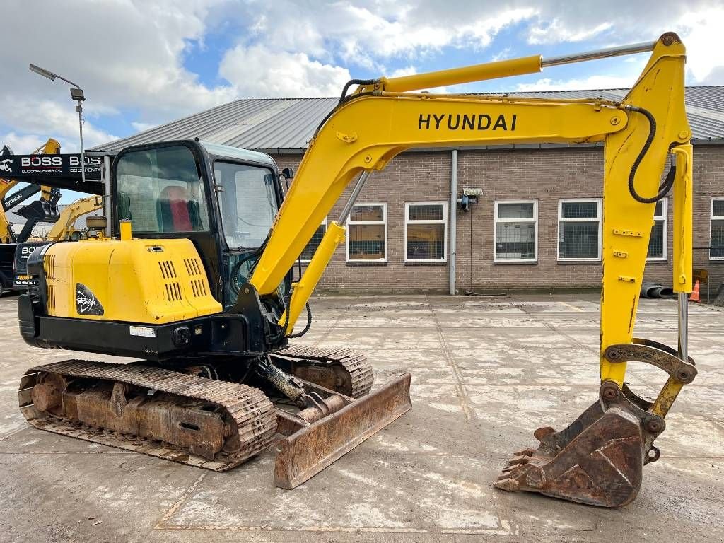 Kettenbagger tip Hyundai R55-7 - Good Working Condition, Gebrauchtmaschine in Veldhoven (Poză 7)