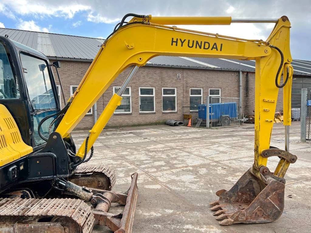 Kettenbagger del tipo Hyundai R55-7 - Good Working Condition, Gebrauchtmaschine en Veldhoven (Imagen 10)