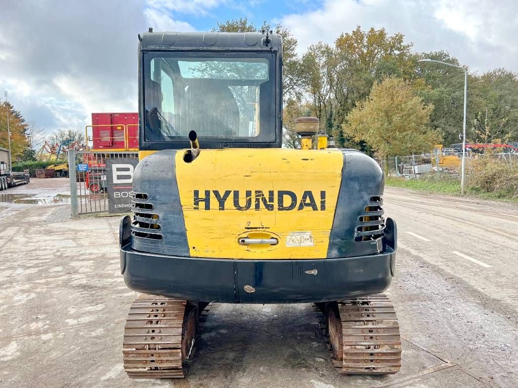 Kettenbagger del tipo Hyundai R55-7 - Good Working Condition, Gebrauchtmaschine In Veldhoven (Immagine 4)