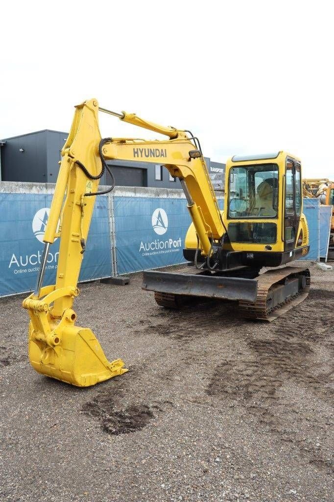 Kettenbagger des Typs Hyundai R55-7, Gebrauchtmaschine in Antwerpen (Bild 10)