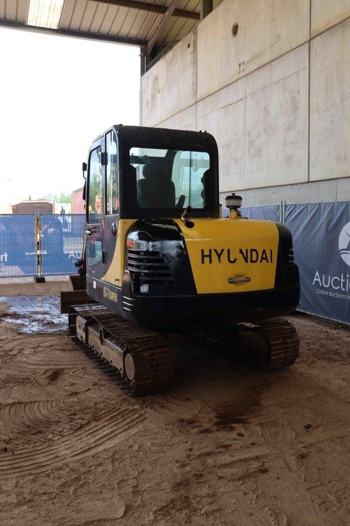 Kettenbagger van het type Hyundai R55-7, Gebrauchtmaschine in Antwerpen (Foto 4)