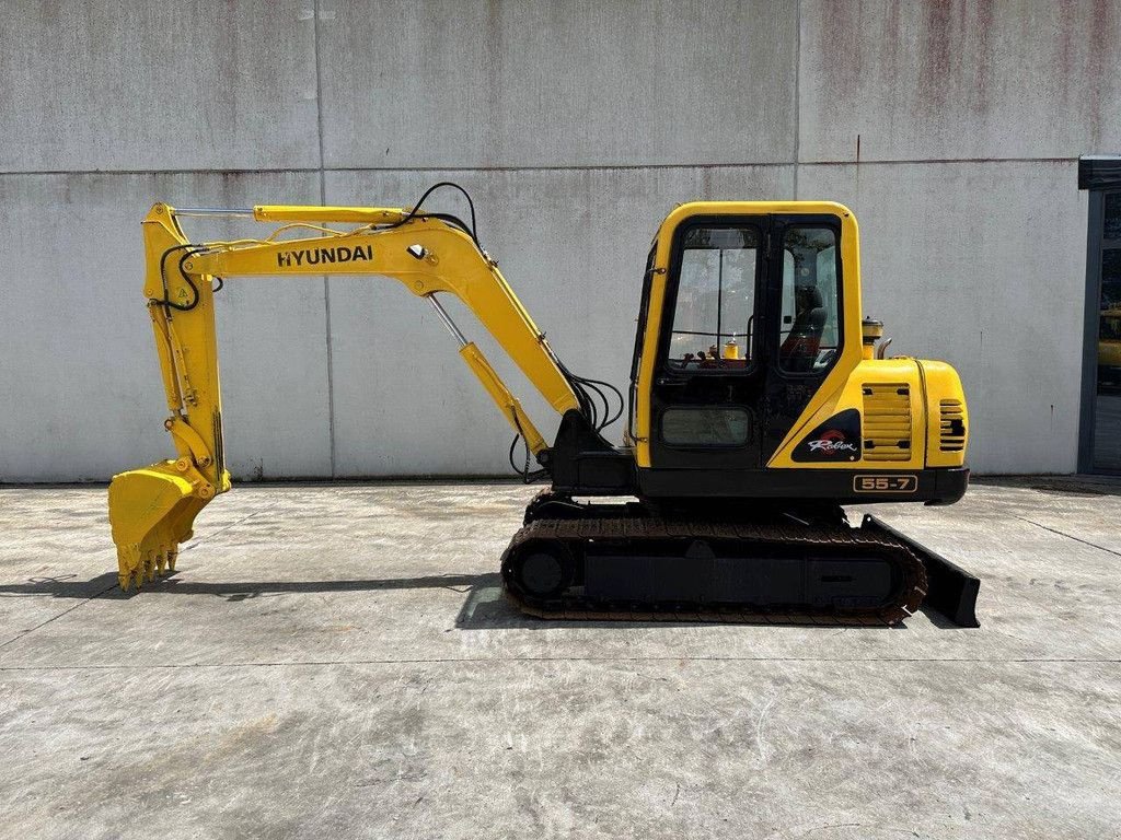 Kettenbagger del tipo Hyundai R55-7, Gebrauchtmaschine In Antwerpen (Immagine 8)