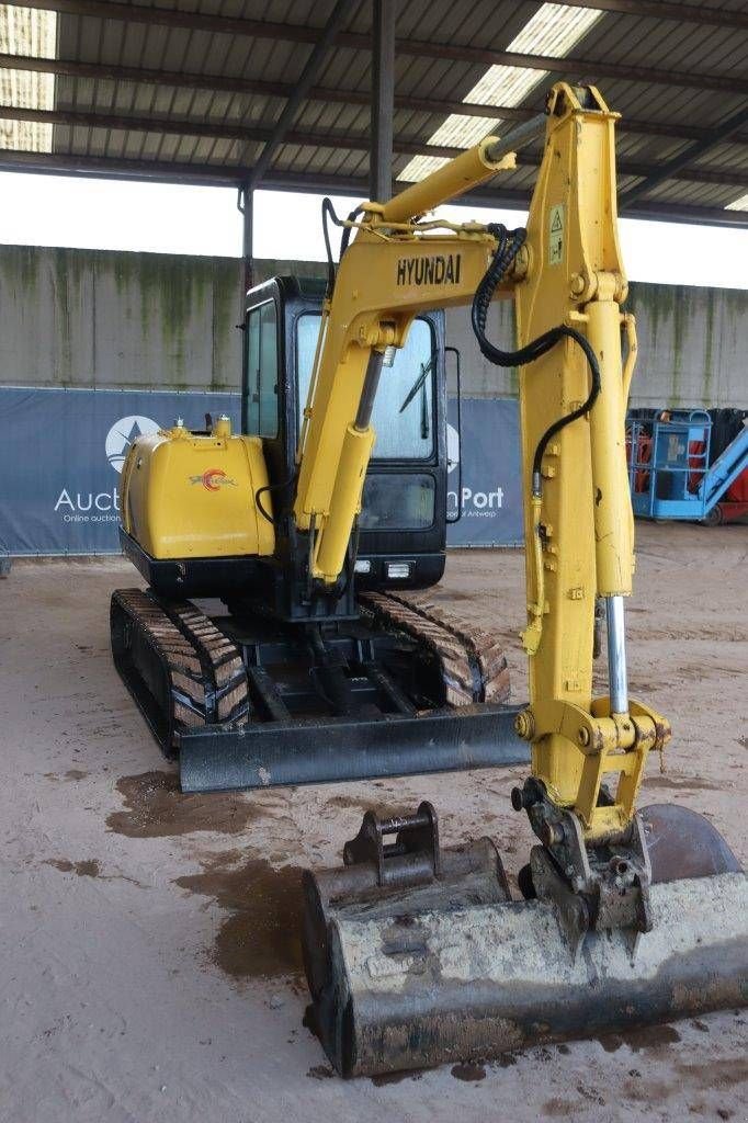 Kettenbagger del tipo Hyundai R55-7, Gebrauchtmaschine en Antwerpen (Imagen 7)