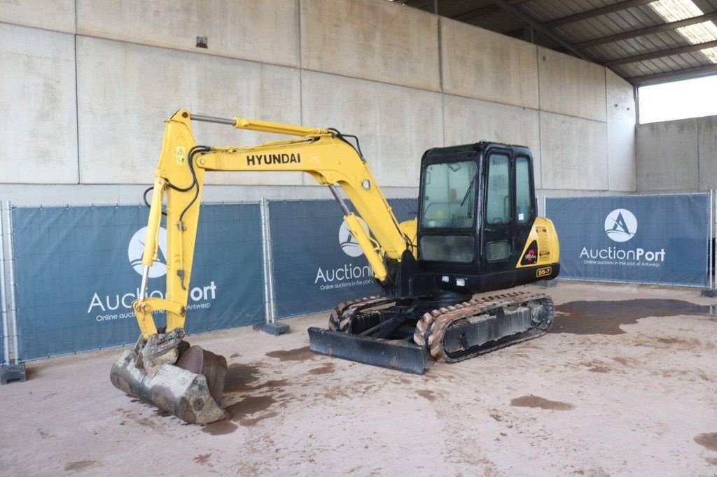 Kettenbagger del tipo Hyundai R55-7, Gebrauchtmaschine en Antwerpen (Imagen 9)