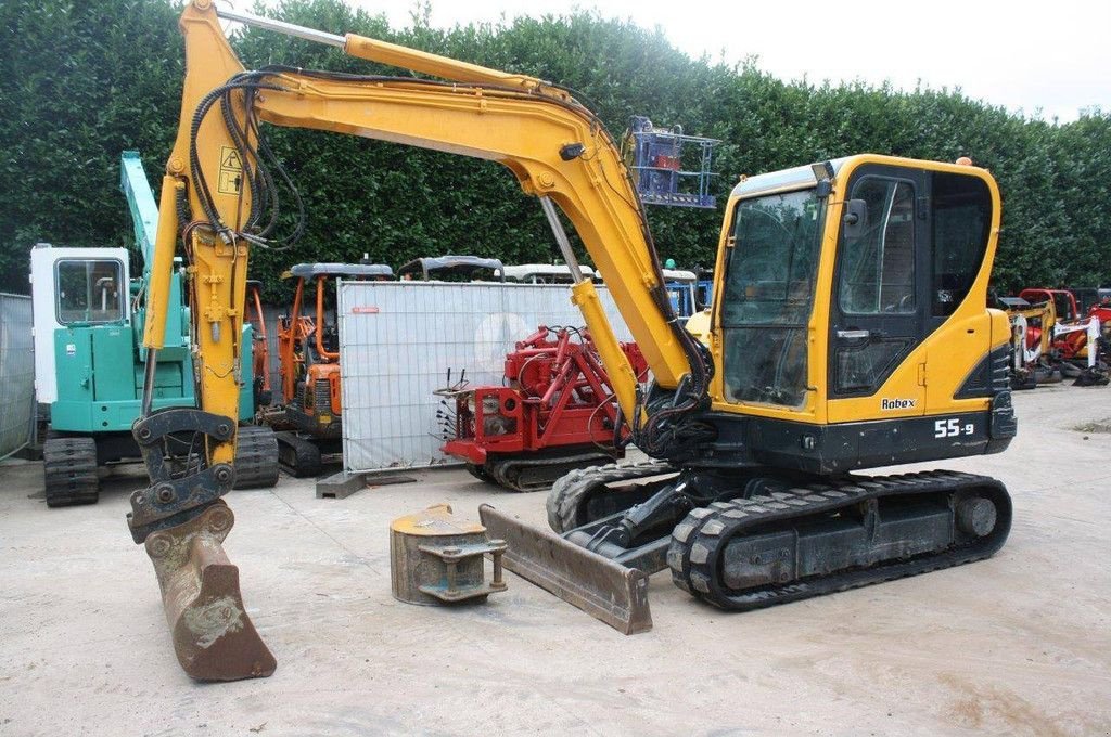 Kettenbagger del tipo Hyundai R55-9, Gebrauchtmaschine en Antwerpen (Imagen 1)