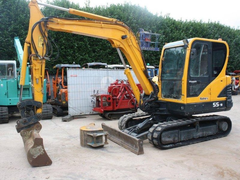 Kettenbagger del tipo Hyundai R55-9, Gebrauchtmaschine en Antwerpen (Imagen 1)