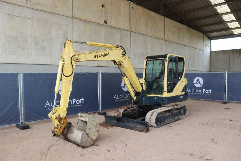 Kettenbagger del tipo Hyundai R60-9, Gebrauchtmaschine en Antwerpen (Imagen 9)