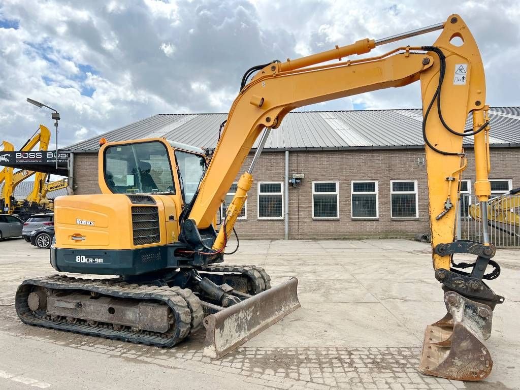 Kettenbagger от тип Hyundai R80CR-9A - Low Hours / CE + EPA Certified, Gebrauchtmaschine в Veldhoven (Снимка 7)